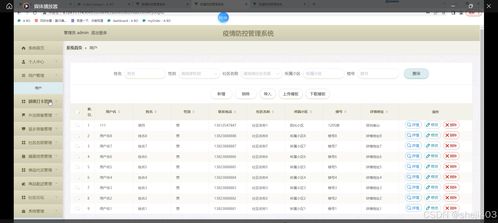 基于SSM與Vue的疫情防控管理系統設計與實現